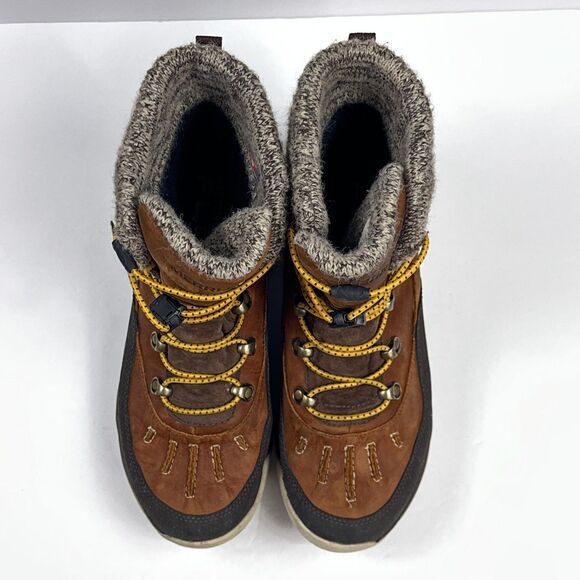 Merrell Winter Boots Siren 4 Thermo Mid Waterproof Womens 10 Brown Insulated - Picture 8 of 15